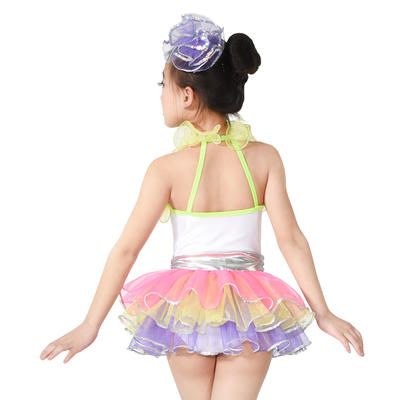 MiDee Kids Ballet   Sequin Skirt Ballet Girl Dress Dance Costume