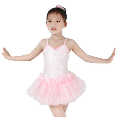 MiDee Dance Costume Ballet Classical Pink Tutu Party Dance Dresses