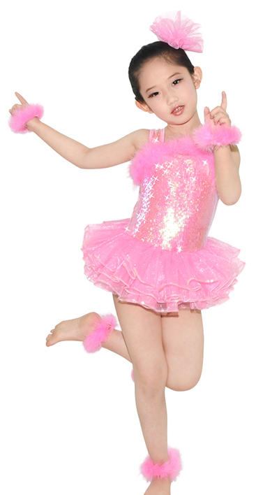 MiDee Elegant Belly Ballet Dance Costume Set Stage Performance Costumes For Girls
